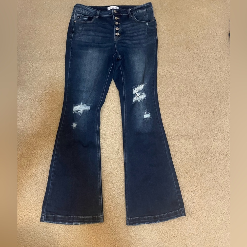 KanCan Distressed Flares